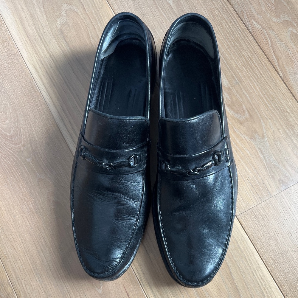Bruno Magli Bit Loafers Black